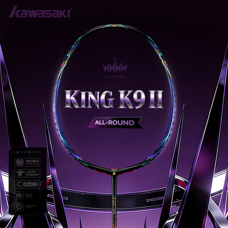 Badminton Yonex String - Kawasaki KING K9 4U Badmintonschläger Professioneller