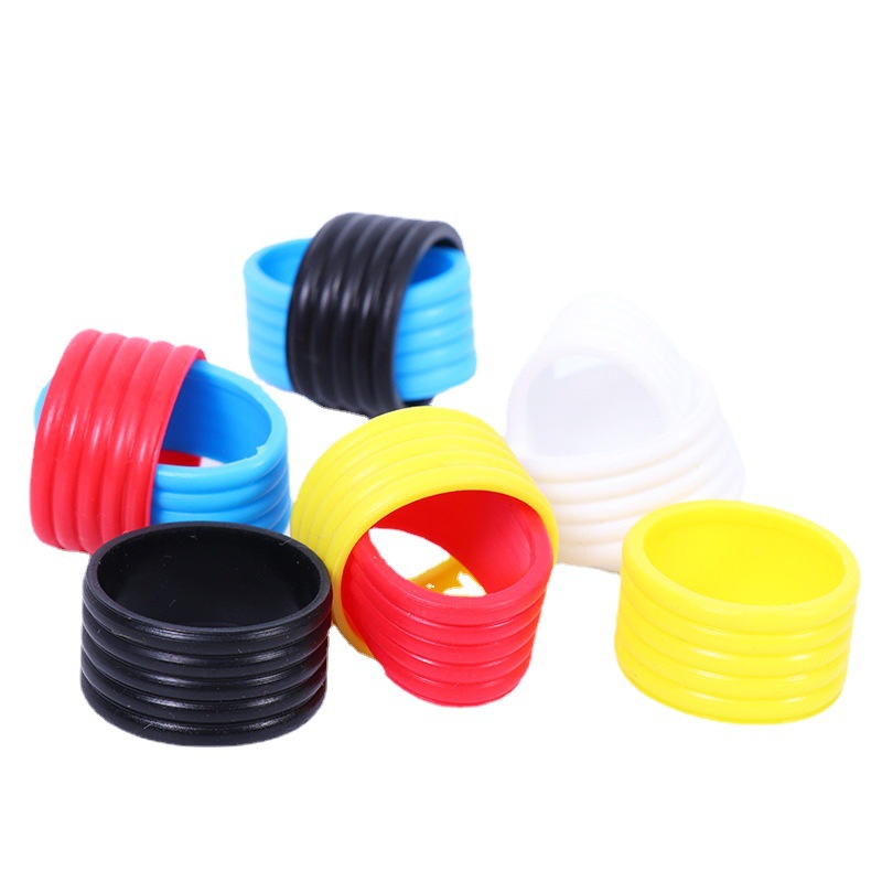 Racket Vibration Dampener - 10PCS Silikon Tennis Schläger Grip Ringe