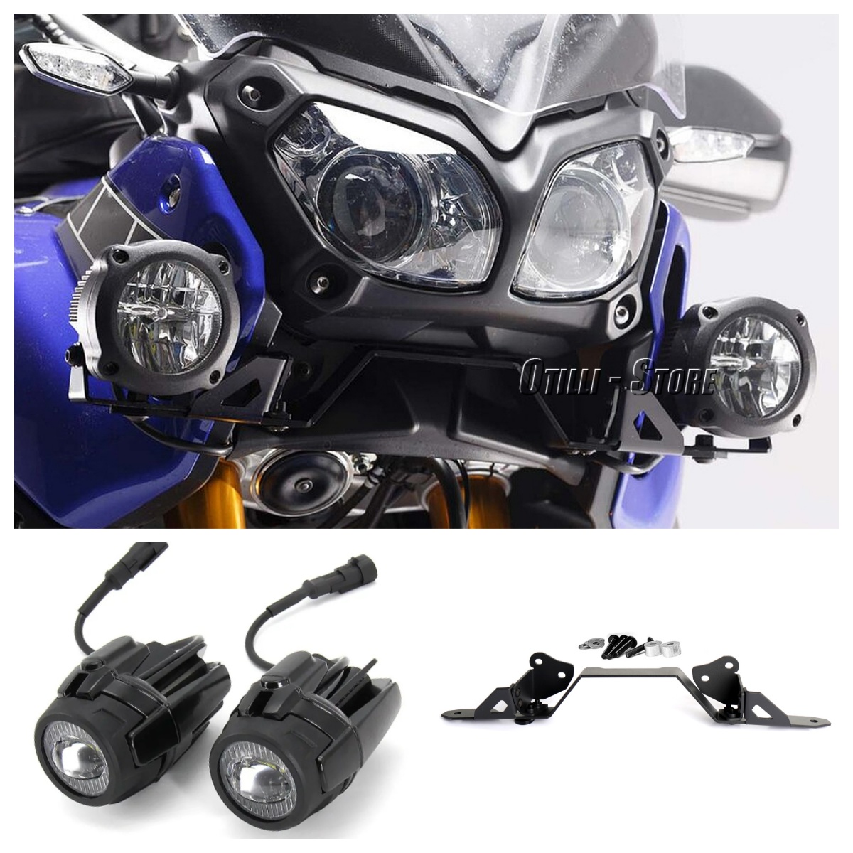 Badminton Flash - Motorrad Scheinwerfer Nebel Lichter Led Hilfs
