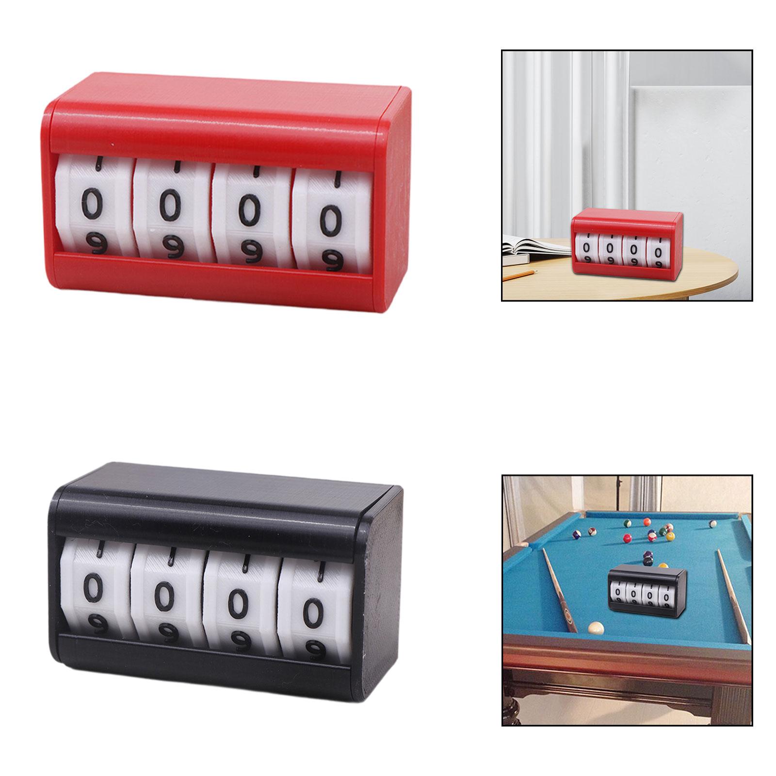 Badminton Score Counter - Billard Pool Scoreboard Scoring Device Multifunktionaler