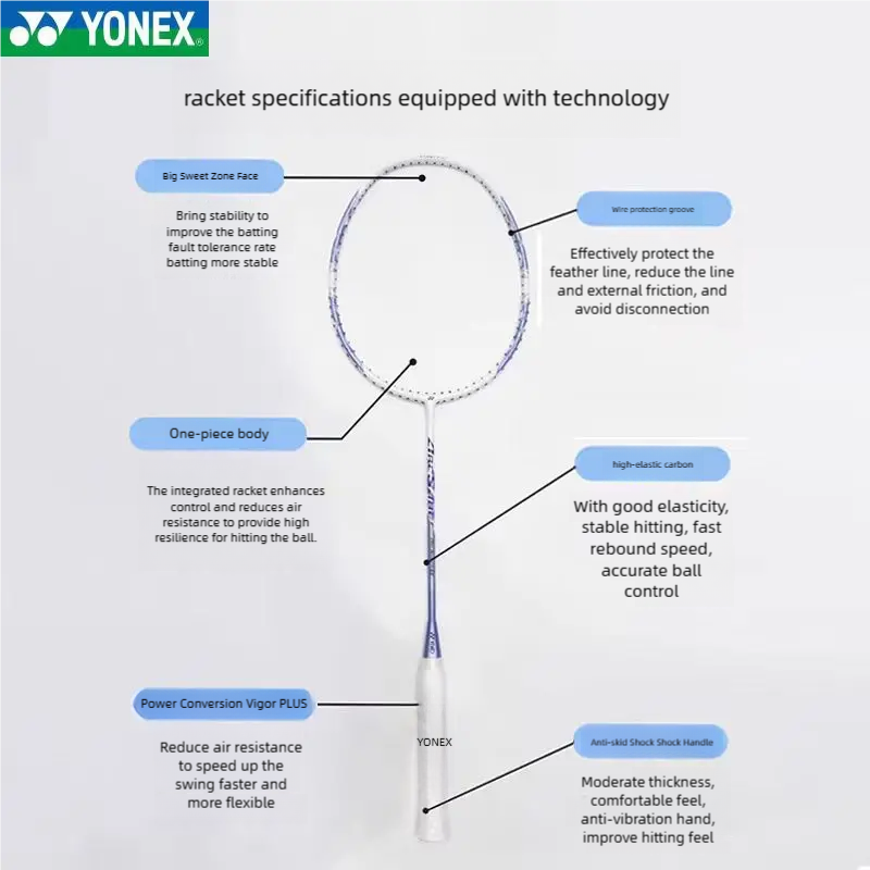 YONEX ARCSABER 8 Badmintonschl – Badminton Yonex String Bewertung und Preis