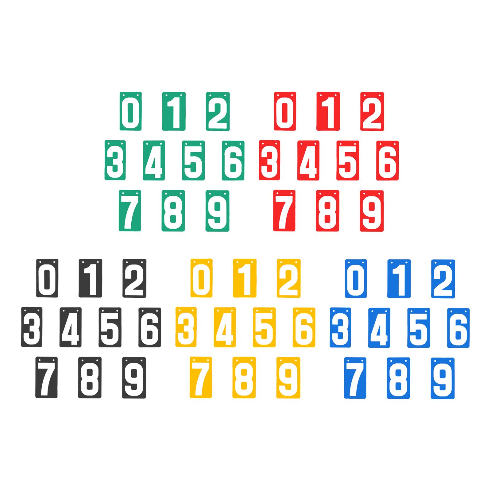 Score Keeper Zahlen 0-9 Punkte – Badminton Score Counter Bewertung und Preis