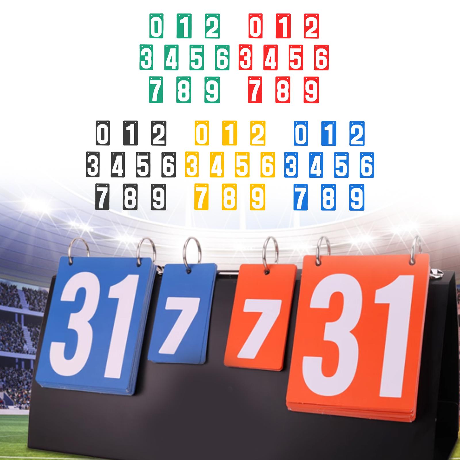 Score Keeper Zahlen 0-9 Punkte – Badminton Score Counter Bewertung und Preis