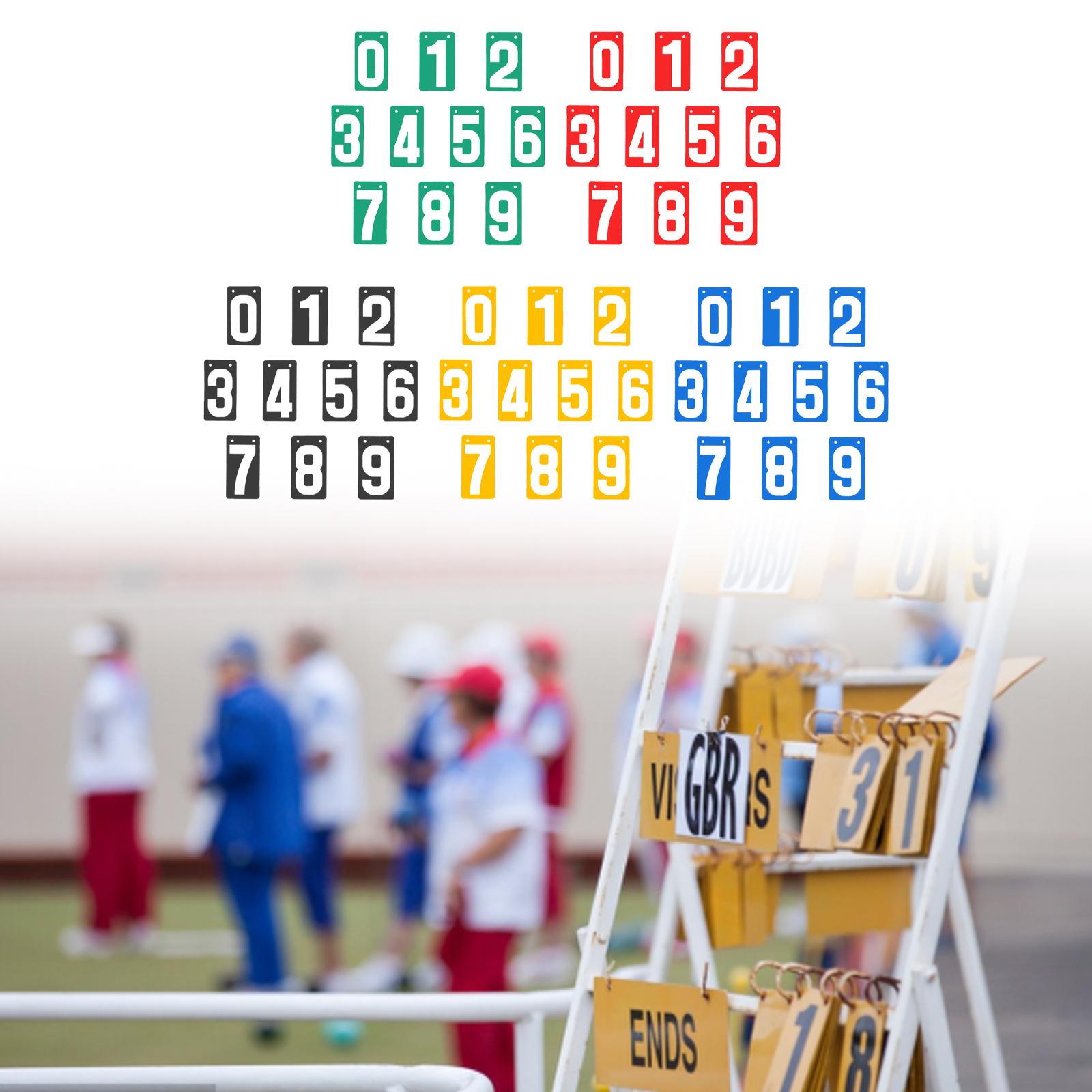 Score Keeper Zahlen 0-9 Punkte – Badminton Score Counter Bewertung und Preis