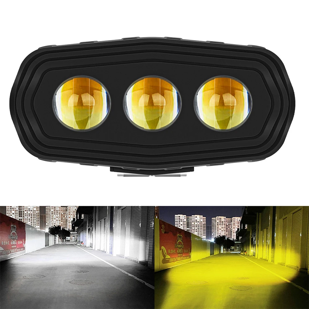 3-LED-Scheinwerfer für Motorrä – Badminton Flash Bewertung und Preis